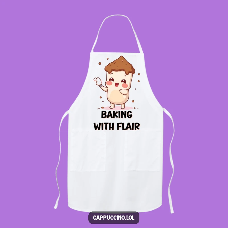 Funny Cheerful Cocoa Apron: Cook with Sweetness, Protect Your Clothes, Perfect Funny Gift!