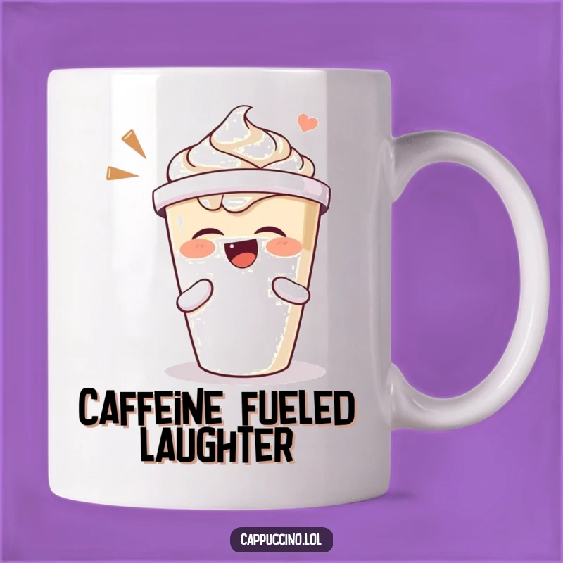 Funny Laughing Coffee Mug: Start Your Day with Hilarious Energy