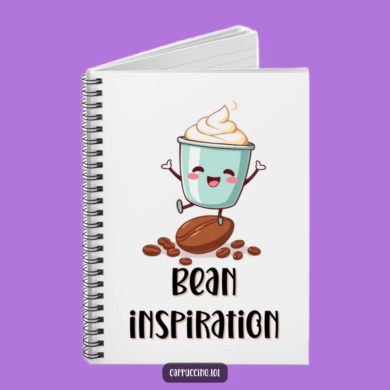 Funny Cappuccino Cup Journal - Creative & Hilarious Note-Taking Gift